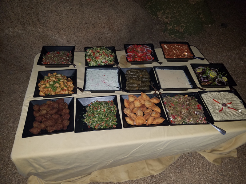 Side dishes for the bedouin dinner in Sharm El Sheikh.Allison Keyes/The Root